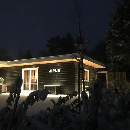 Vakantiehuisje Jipue Met Sauna En Bubbelbad. Bruchterveld Buitenkant foto