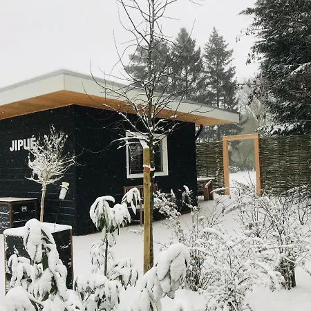 Vakantiehuisje Jipue Met Sauna En Bubbelbad. Bruchterveld Buitenkant foto